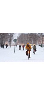 Зима и велосипед. Основные правила.