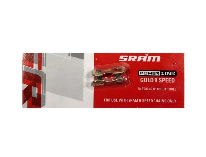 Замок ланцюга SRAM Power LINK 9-speed Gold | Veloparts