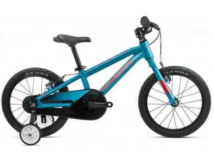 Дитячий велосипед Orbea MX 16 20 блакитний-червоний | Veloparts