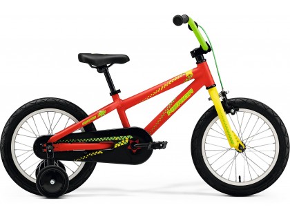 Велосипед Merida MATTS J16 9 "MATT червоний (жовтий / зелений) | Veloparts
