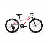Велосипед Ghost Lanao 2.0 AL W 20" , біло-черво-помаранчевий, 2019