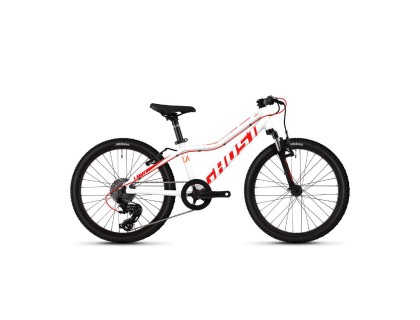 Велосипед Ghost Lanao 2.0 AL W 20" , біло-черво-помаранчевий, 2019 | Veloparts