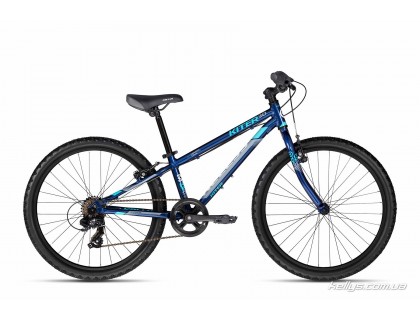 Велосипед Kellys 18 Kiter 30 Deep блакитний (24 ") 280mm | Veloparts