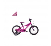 Велосипед Ghost PowerKID 16" , розово-фиолетово-білий, 2019