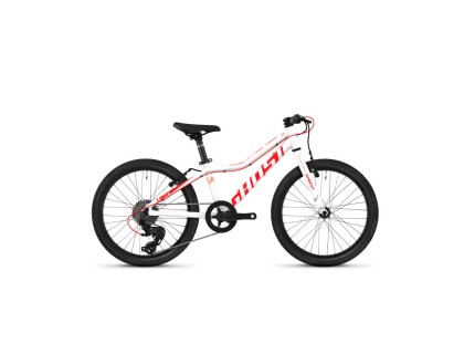 Велосипед Ghost Lanao R1.0 20", бело-красный, 2019 | Veloparts