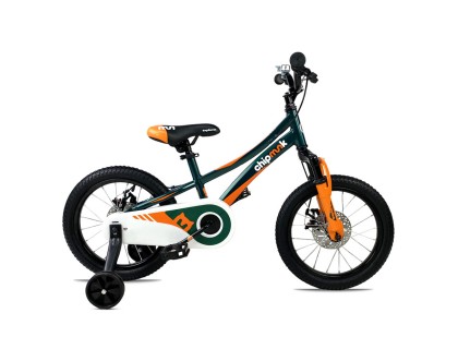 Велосипед детский RoyalBaby Chipmunk EXPLORER 16", OFFICIAL UA, зелёный | Veloparts