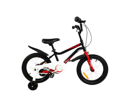 Велосипед детский RoyalBaby Chipmunk MK 14", OFFICIAL UA, черный | Veloparts