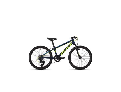 Велосипед Ghost Kato 2.0 20" черный-желтый-синий, 2019 | Veloparts