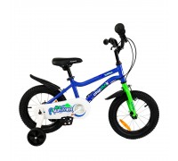 Велосипед дитячий RoyalBaby Chipmunk MK 14", OFFICIAL UA, синій