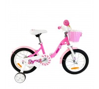 Велосипед дитячий RoyalBaby Chipmunk MM Girls 12", OFFICIAL UA, рожевий
