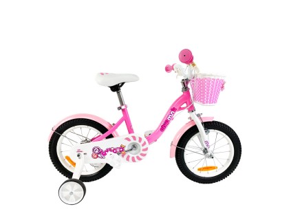Велосипед детский RoyalBaby Chipmunk MM Girls 12", OFFICIAL UA, розовый | Veloparts