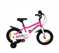 Велосипед дитячий RoyalBaby Chipmunk MK 14", OFFICIAL UA, рожевий