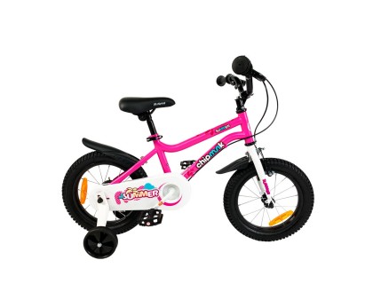 Велосипед детский RoyalBaby Chipmunk MK 14", OFFICIAL UA, розовый | Veloparts