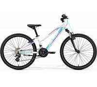 Велосипед Merida MATTS J24 11.5"L PEARL WHITE(PURPLE/TEAL)