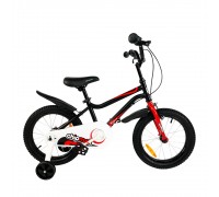Велосипед дитячий RoyalBaby Chipmunk MK 16", OFFICIAL UA, чорний