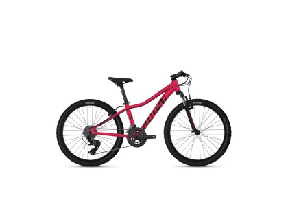 Велосипед Ghost Lanao 2.4 24" , червоно-чорний, 2019 | Veloparts