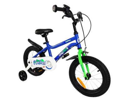 Велосипед детский RoyalBaby Chipmunk MK 12", OFFICIAL UA, голубой | Veloparts