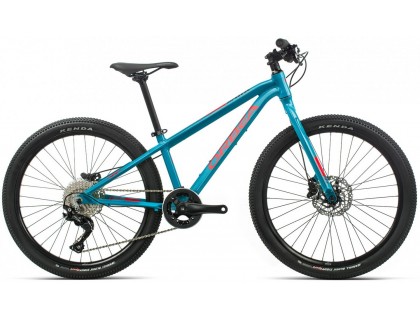 Підлітковий велосипед Orbea MX 24 Team Disc 20 блакитний-червоний | Veloparts