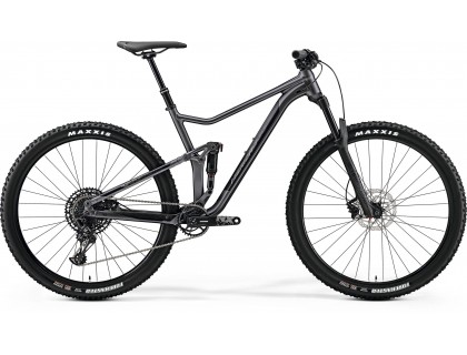 Велосипед Merida ONE-TWENTY 9.600 M(17.5") SILK MET. чорний(темний сріблястий) | Veloparts