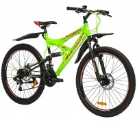 Велосипед сталь Premier Raptor 26 Disc 18" зелений - чорний