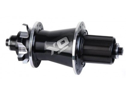 Втулка задняя для велосипеда SRAM X0 DISC QR / 12 28H BLK / SLV | Veloparts