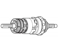 Внутренний механизм втулки Shimano SG-3C41