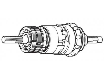 Внутренний механизм втулки Shimano SG-3C41 | Veloparts