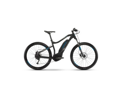 Електровелосипед Haibike SDURO HardSeven 1.0 400Wh 27,5", рама L, чорно-сіро-синій матовий, 2019 | Veloparts
