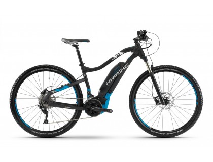 Електровелосипед Haibike SDURO HardNine 5.0 500Wh 29", рама L, чорно-сине-білий, 2018 | Veloparts
