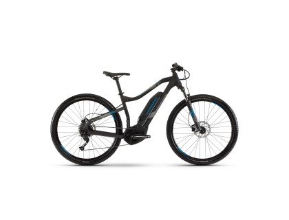 Электровелосипед Haibike SDURO HardNine 1.0 400Wh 9 s. Altus19 HB YCS 29", рама M, черно-серо-синий матовый, 2019 | Veloparts