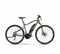Электровелосипед Haibike SDURO Cross 4.0 men 500Wh 20 s. XT 19 HB YCM 28", рама XL, серо-черно-зелёный, 2019