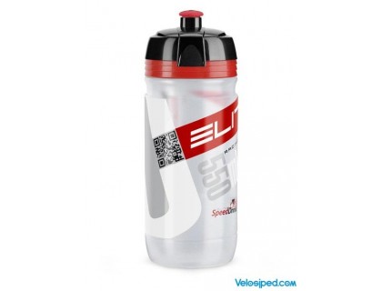Фляга Elite CORSA 550мл Biodegradable білий / червоний | Veloparts