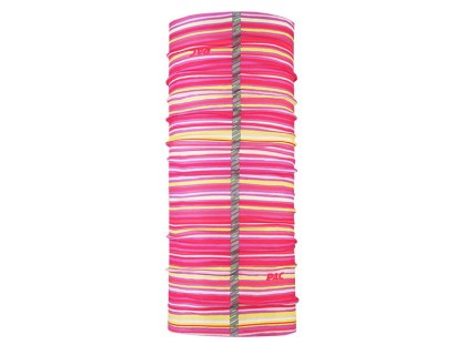 Головний убір PAC Kids Reflector Stripes рожевий | Veloparts
