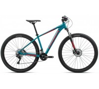 Велосипед Orbea MX 29 30 20 блакитний-червоний рама M (рост 165-180 см)
