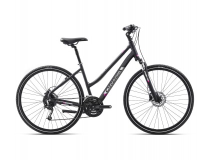 Велосипед Orbea Comfort 12 PACK M [2019] антрацит - рожевий (J41517QM) | Veloparts