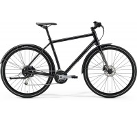 Велосипед Merida CROSSWAY URBAN 100 XL(58cм) GLOSSY BLACK (SILVER)