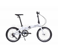 Велосипед складання Langtu K8 20˝ білий / чорний (білий / чорний)