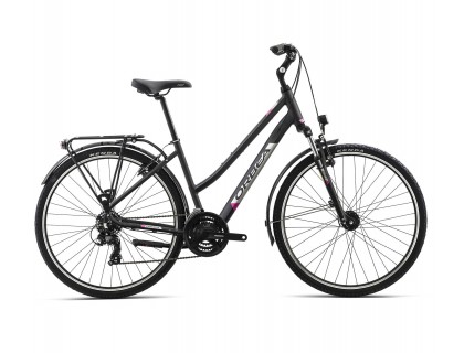Велосипед Orbea Comfort 32 PACK M [2019] антрацит - рожевий (J41117QM) | Veloparts