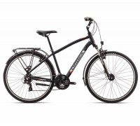 Велосипед Orbea COMFORT 30 PACK 18 L антрацит - помаранчевий