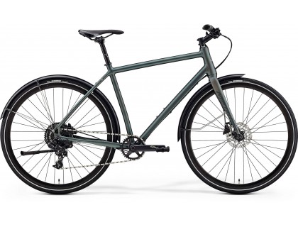 Велосипед Merida CROSSWAY URBAN 300 L (55cм) MATT темний зелений (REFLECTIVE зелений) | Veloparts
