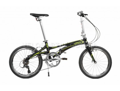 Велосипед складання Langtu KK029 20˝ чорний / зелений | Veloparts