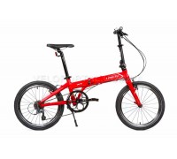 Велосипед складання Langtu K8 20˝ матовий червоний / сріблястий (Matt червоний / сріблястий)