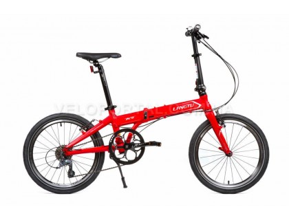 Велосипед складання Langtu K8 20˝ матовий червоний / сріблястий (Matt червоний / сріблястий) | Veloparts