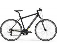 Велосипед Merida CROSSWAY 10-V XXL(61cм) MATT BLACK(YELLOW)