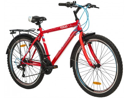 Велосипед сталь Premier Texas 26 V-brake 18" Neon Red | Veloparts