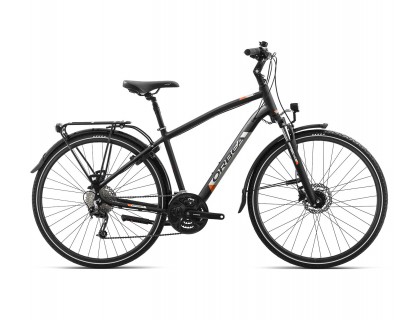 Велосипед Orbea Comfort 10 PACK M [2019] антрацит - помаранчевий (J41417QL) | Veloparts