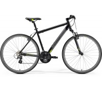 Велосипед Merida CROSSWAY 15-V XS(44cм) METALLIC BLACK(GREEN)