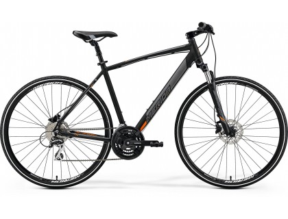 Велосипед Merida CROSSWAY 20-D XXL (61cм) MATT чорний (помаранчевий) | Veloparts
