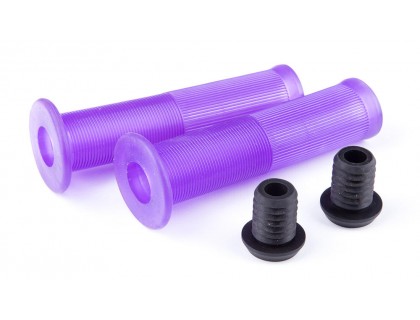 Ручки руля FireEye Sea Cucumber 140 мм прозрачный фиолетовый | Veloparts