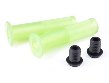 Ручки руля FireEye Sea Cucumber 140 мм прозрачно-зеленый | Veloparts